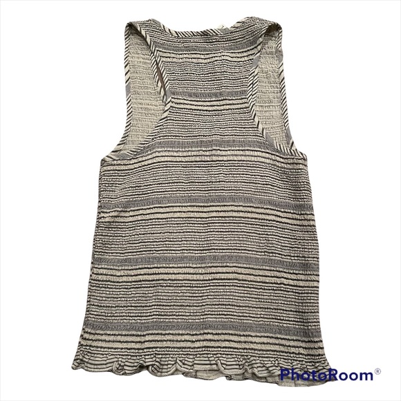 Japana Ruched Tank Top Size Large Preowned casual trendy - Picture 4 of 4